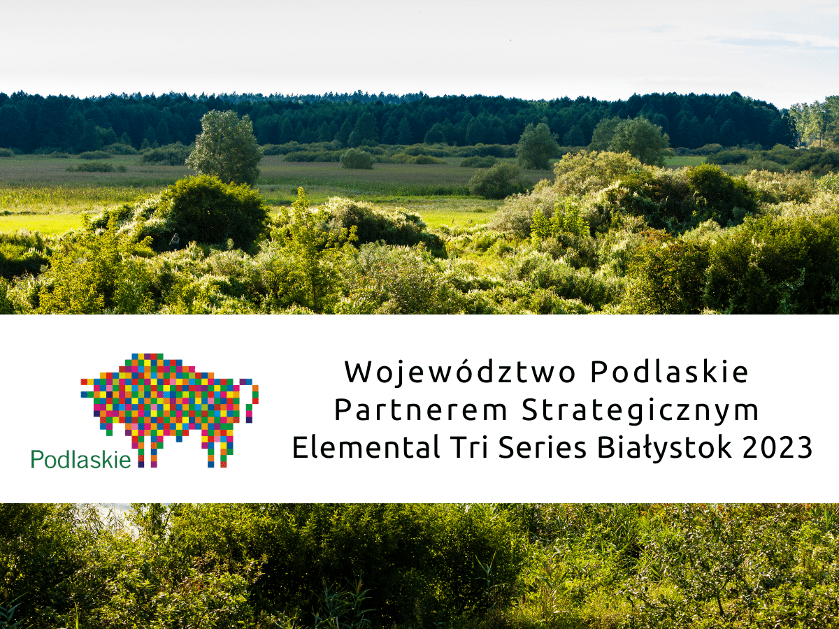 Województwo Podlaskie Partnerem Strategicznym Elemental Tri Series Białystok 2023